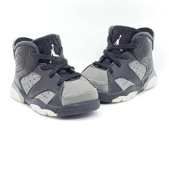 Nike Air Jordan 6 VI Retro Black / White / gray - Picture 6 of 8